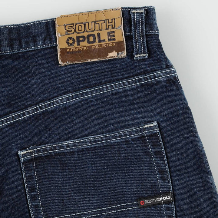 2000'S South Pole Tapered Denim Pants, Men's Size W36 (approx.) cotton blue type Vintage Second Hand