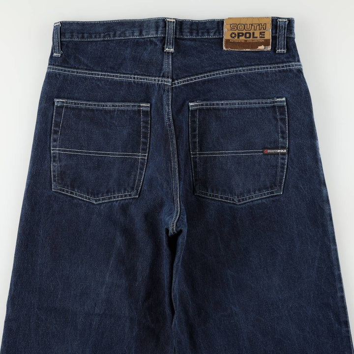 2000'S South Pole Tapered Denim Pants, Men's Size W36 (approx.) cotton blue type Vintage Second Hand