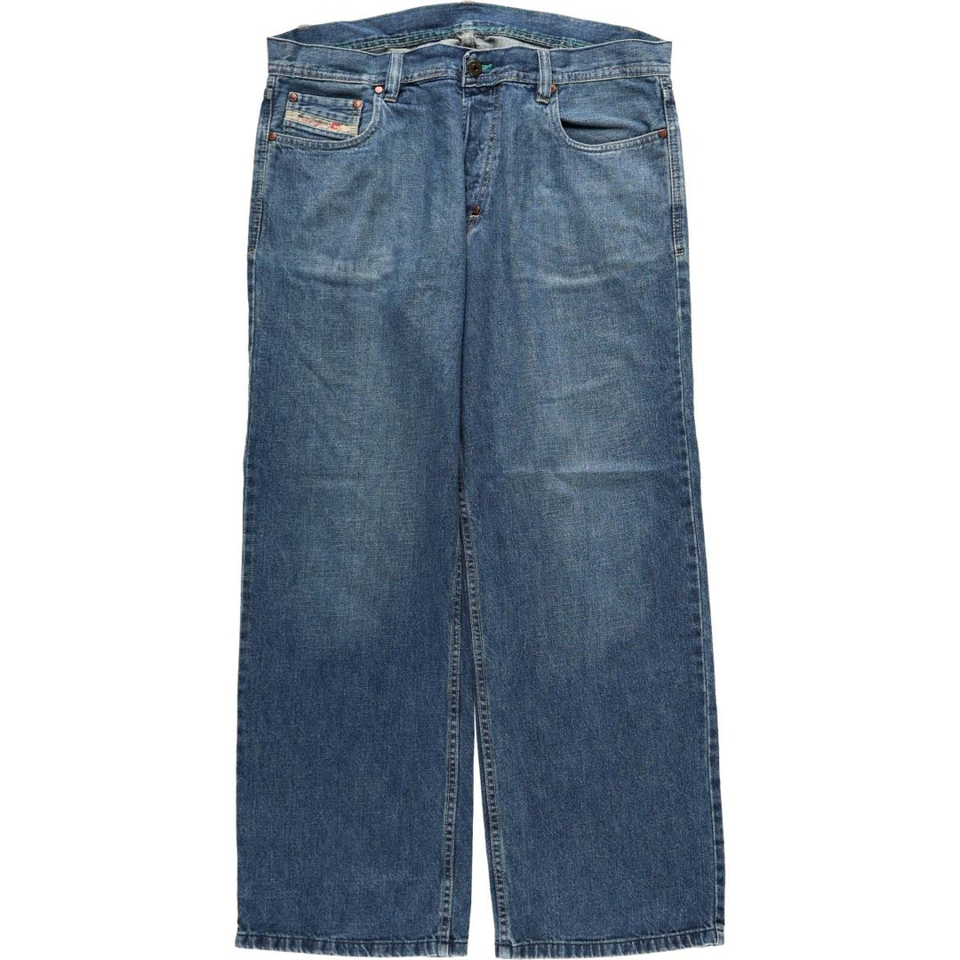 Diesel straight-leg denim pants, men's size W36 (approx.) cotton blue type Vintage Second Hand