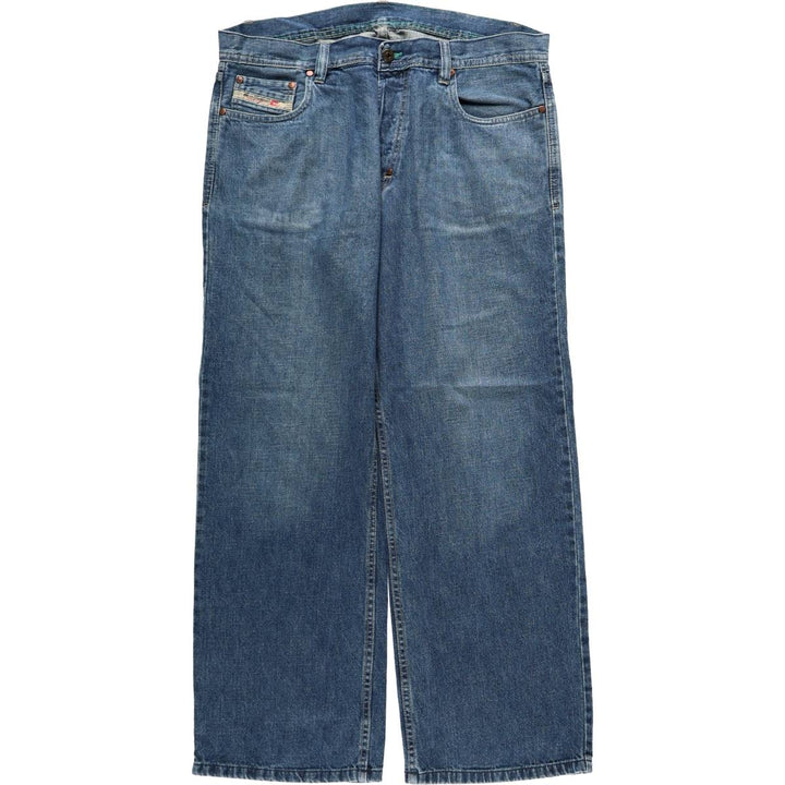 Diesel straight-leg denim pants, men's size W36 (approx.) cotton blue type Vintage Second Hand