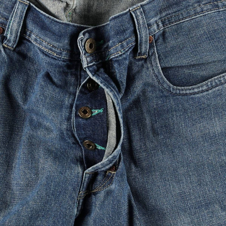 Diesel straight-leg denim pants, men's size W36 (approx.) cotton blue type Vintage Second Hand