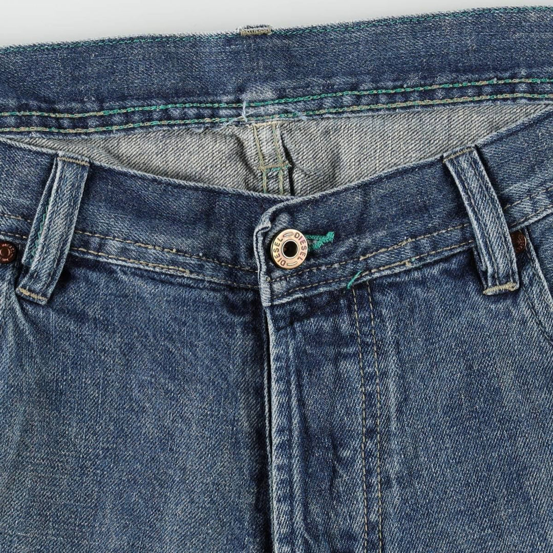 Diesel straight-leg denim pants, men's size W36 (approx.) cotton blue type Vintage Second Hand
