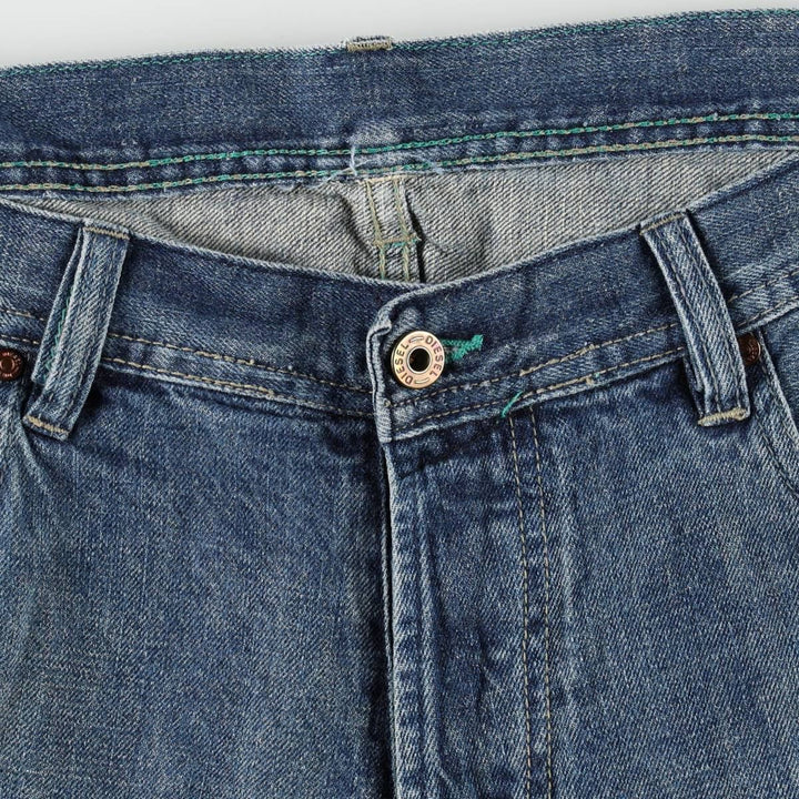 Diesel straight-leg denim pants, men's size W36 (approx.) cotton blue type Vintage Second Hand