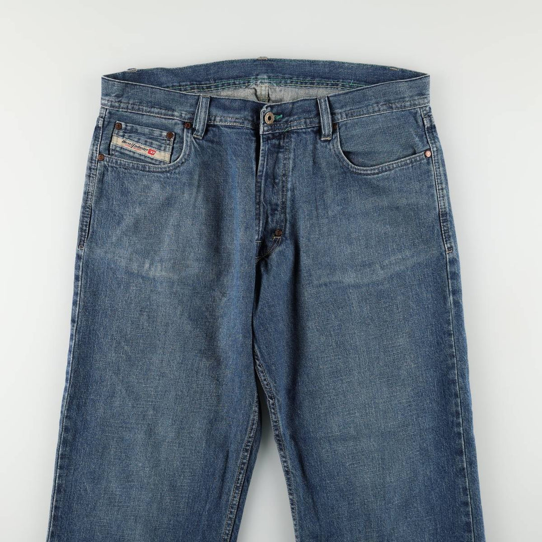 Diesel straight-leg denim pants, men's size W36 (approx.) cotton blue type Vintage Second Hand