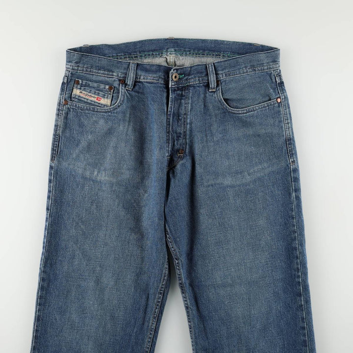 Diesel straight-leg denim pants, men's size W36 (approx.) cotton blue type Vintage Second Hand