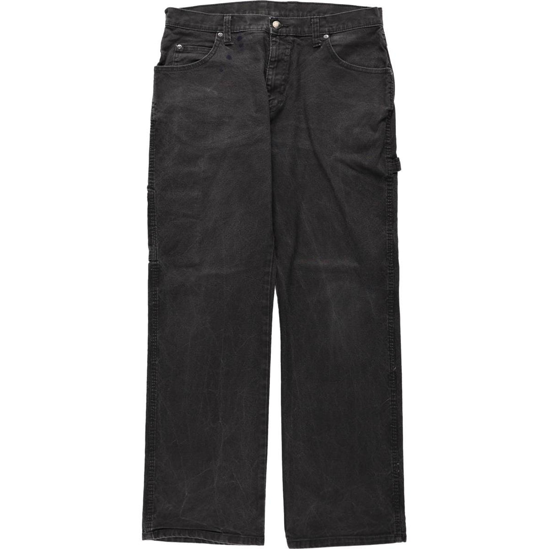Dickies Duck Painter Pants Men's W34 equivalent cotton black type Vintage Second Hand