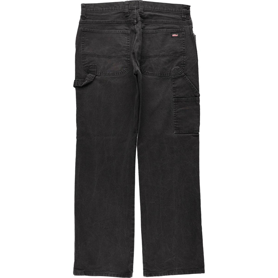 Dickies Duck Painter Pants Men's W34 equivalent cotton black type Vintage Second Hand