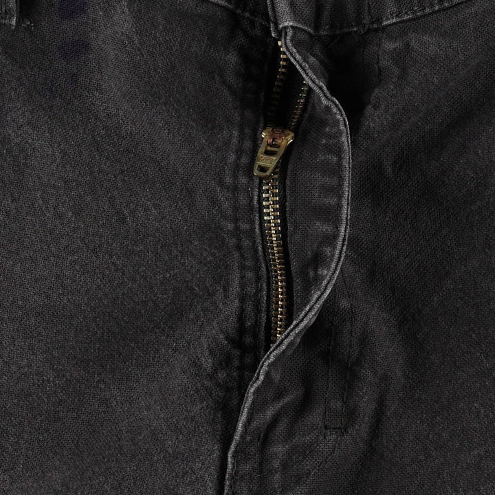 Dickies Duck Painter Pants Men's W34 equivalent cotton black type Vintage Second Hand