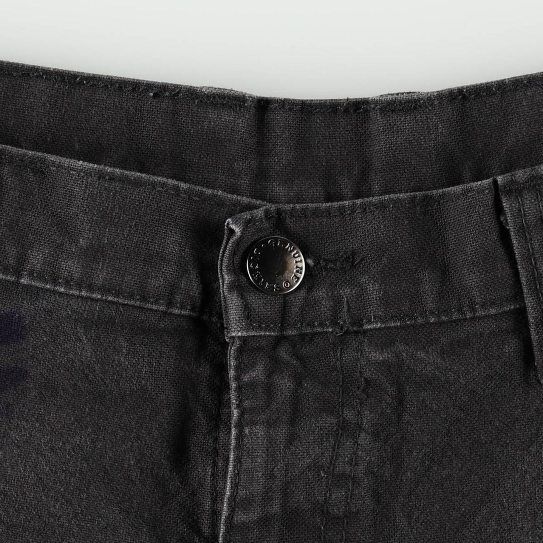 Dickies Duck Painter Pants Men's W34 equivalent cotton black type Vintage Second Hand