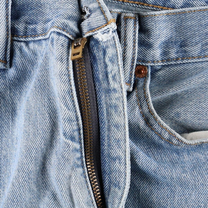 Levi's 505 tapered denim pants for men, size w37 unclear blue type Vintage Second Hand