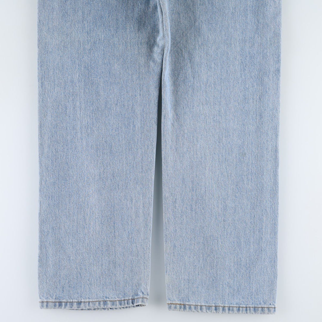 Levi's 505 tapered denim pants for men, size w37 unclear blue type Vintage Second Hand