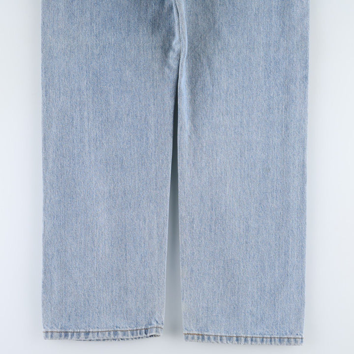 Levi's 505 tapered denim pants for men, size w37 unclear blue type Vintage Second Hand