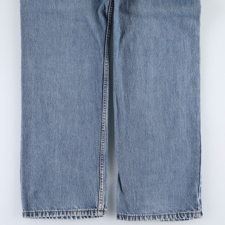 Levi's 505 Straight Fit Coupe Droit Tapered Denim Pants, Men's Size W36 (approx.) cotton blue type Vintage Second Hand