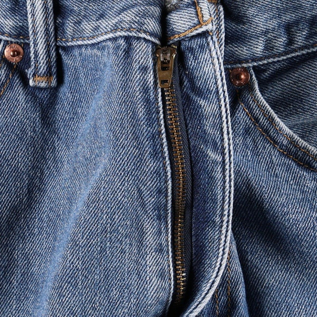 Levi's 505 tapered denim pants for men, size w36 unclear blue type Vintage Second Hand