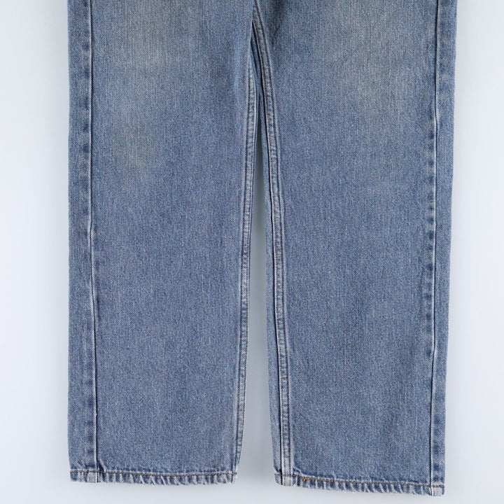 Levi's 505 tapered denim pants for men, size w36 unclear blue type Vintage Second Hand