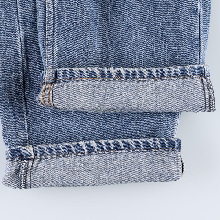 Levi's 505 tapered denim pants for men, size w36 unclear blue type Vintage Second Hand