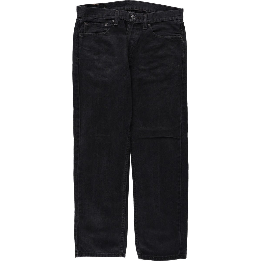 Levi's 505 Black Denim Tapered Denim Pants for Men, W34 equivalent unclear black type Vintage Second Hand