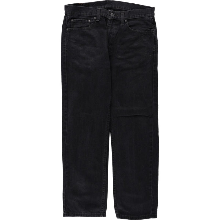 Levi's 505 Black Denim Tapered Denim Pants for Men, W34 equivalent unclear black type Vintage Second Hand