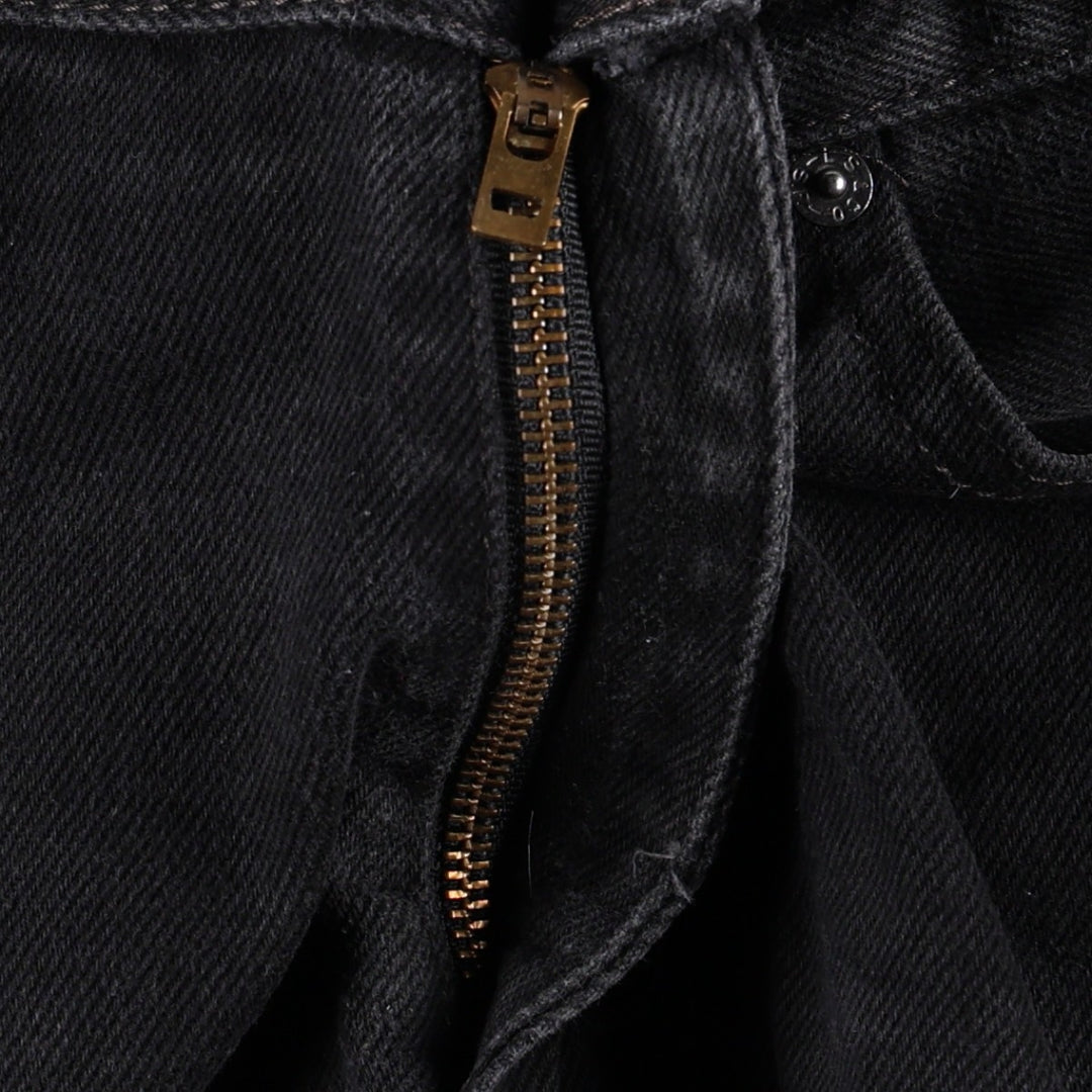 Levi's 505 Black Denim Tapered Denim Pants for Men, W34 equivalent unclear black type Vintage Second Hand