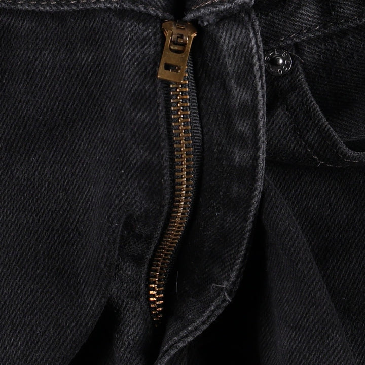 Levi's 505 Black Denim Tapered Denim Pants for Men, W34 equivalent unclear black type Vintage Second Hand