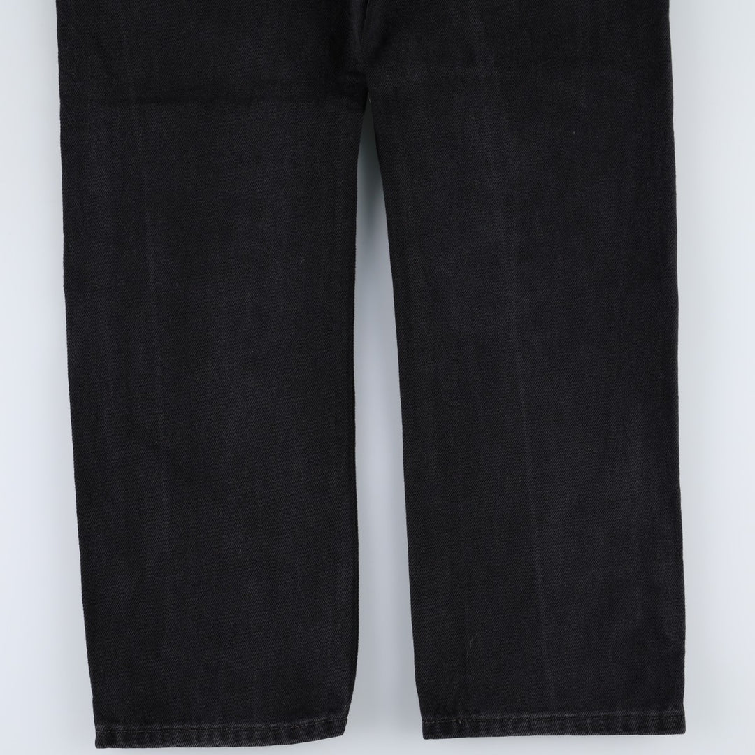 Levi's 505 Black Denim Tapered Denim Pants for Men, W34 equivalent unclear black type Vintage Second Hand