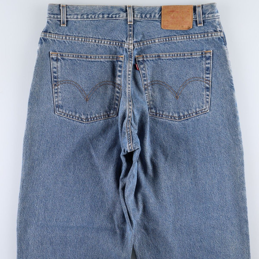 2000'S Levi's 560 Loose Fit Men's W37 (approx.) cotton blue type Vintage Second Hand