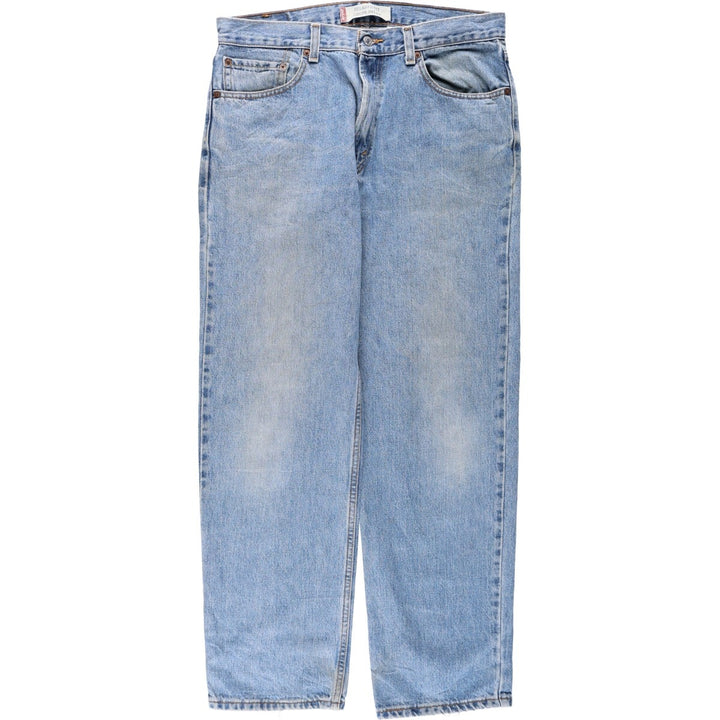 Levi's 550 Relaxed Fit Coupe Relax Tapered Denim Pants, Men's W35 equivalent. cotton blue type Vintage Second Hand