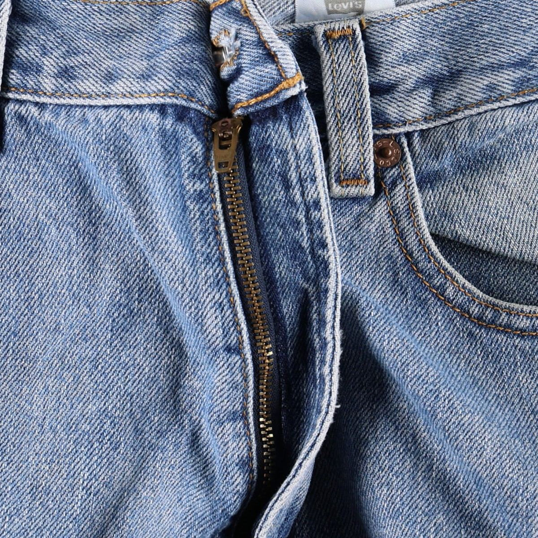 Levi's 550 Relaxed Fit Coupe Relax Tapered Denim Pants, Men's W35 equivalent. cotton blue type Vintage Second Hand