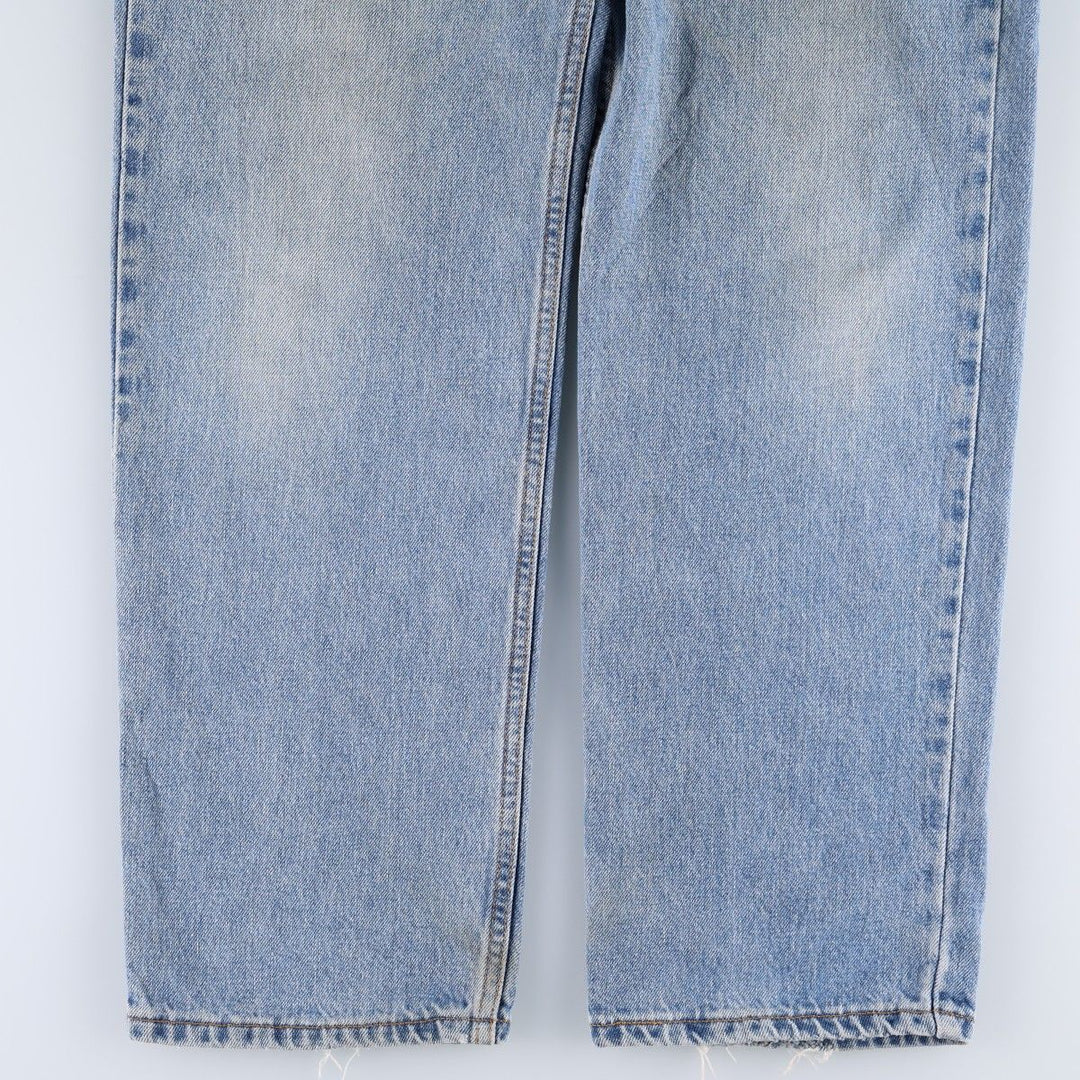Levi's 550 Relaxed Fit Coupe Relax Tapered Denim Pants, Men's W35 equivalent. cotton blue type Vintage Second Hand