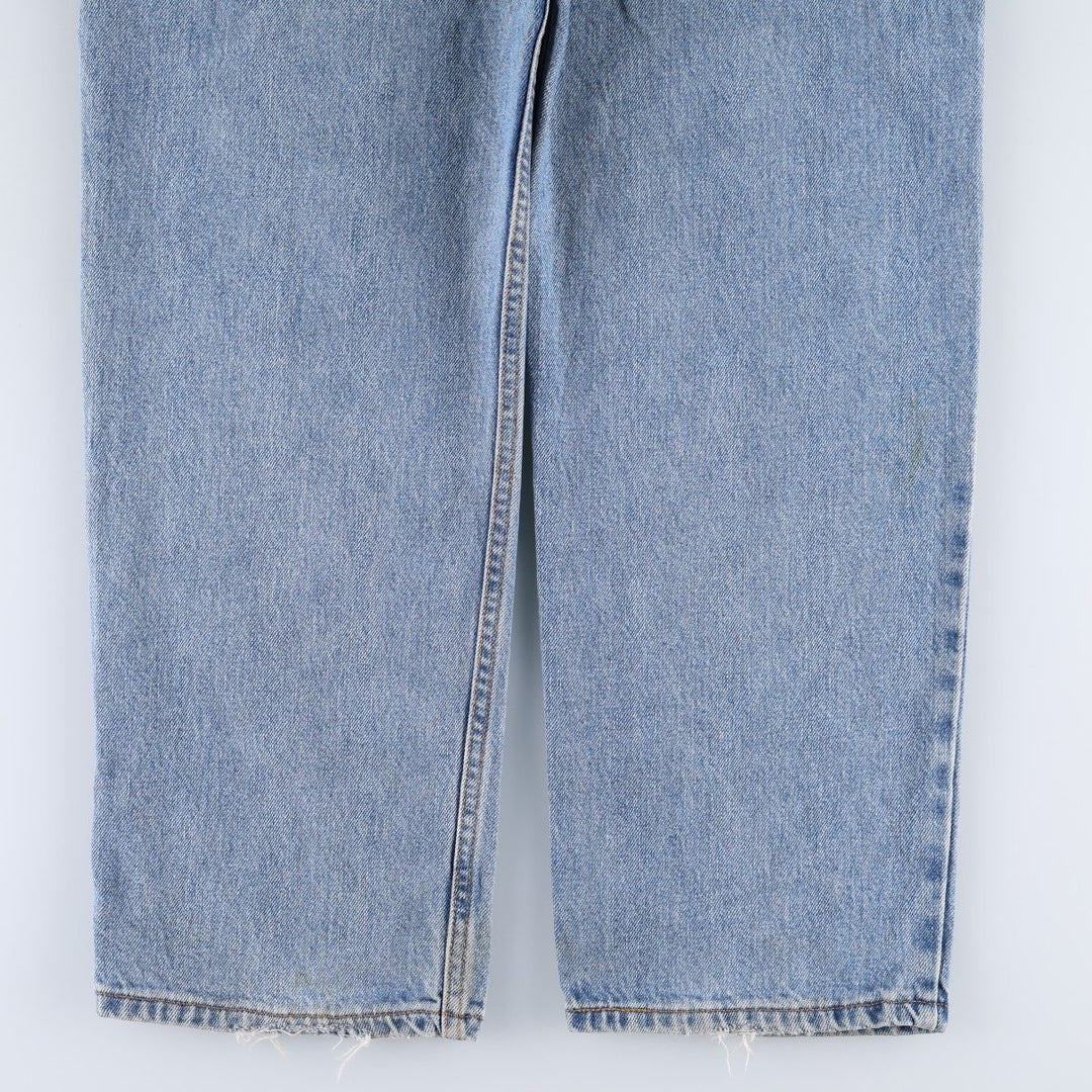 Levi's 550 Relaxed Fit Coupe Relax Tapered Denim Pants, Men's W35 equivalent. cotton blue type Vintage Second Hand