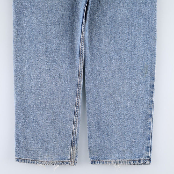 Levi's 550 Relaxed Fit Coupe Relax Tapered Denim Pants, Men's W35 equivalent. cotton blue type Vintage Second Hand