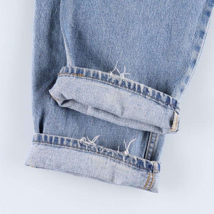 Levi's 550 Relaxed Fit Coupe Relax Tapered Denim Pants, Men's W35 equivalent. cotton blue type Vintage Second Hand