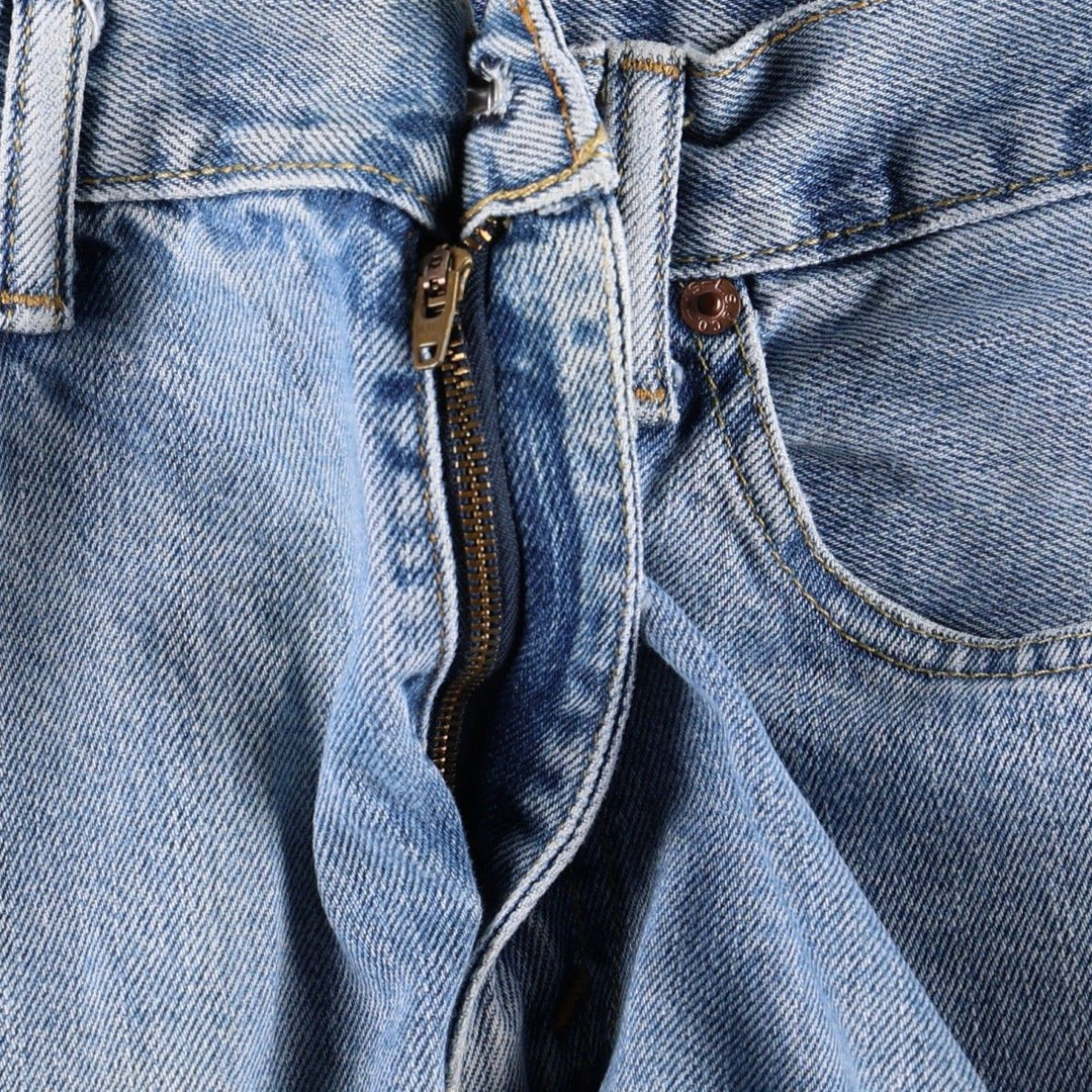 Levi's 550 Relaxed Fit Tapered Denim Pants for Men, W34 equivalent cotton blue type Vintage Second Hand