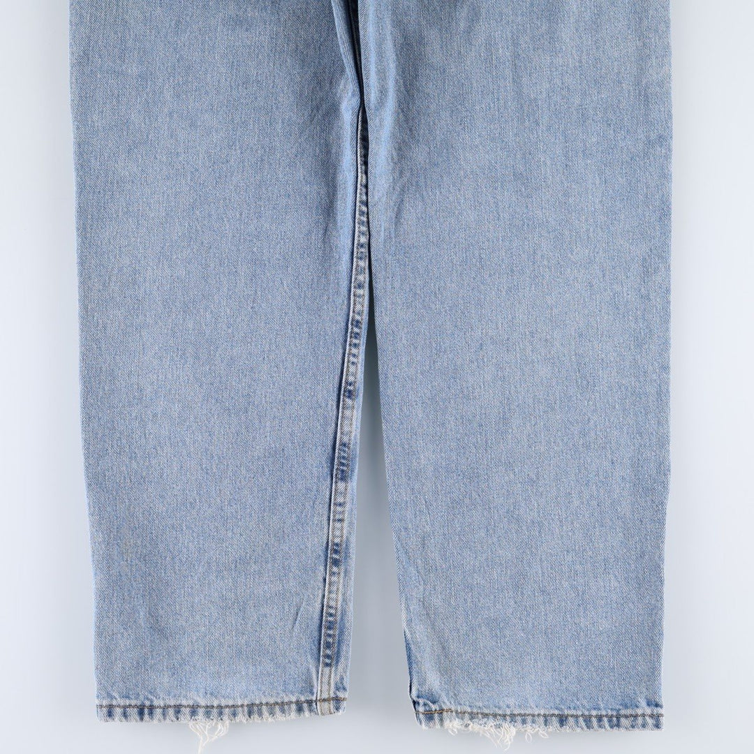 Levi's 550 Relaxed Fit Tapered Denim Pants for Men, W34 equivalent cotton blue type Vintage Second Hand