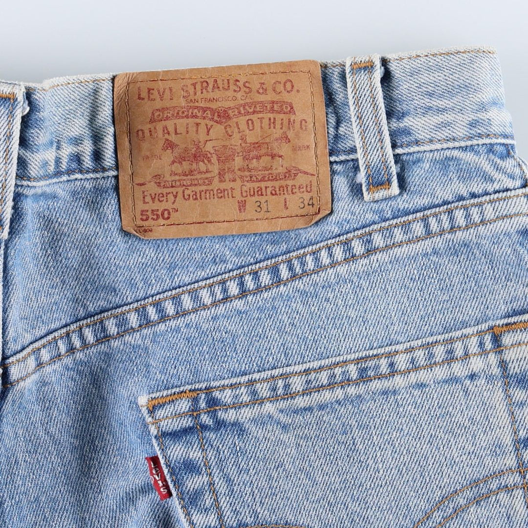 90'S Levi's 560 Relaxed Fit Tapered Denim Pants, Men's Size W31 (approx.), Vintage cotton blue type Vintage Second Hand
