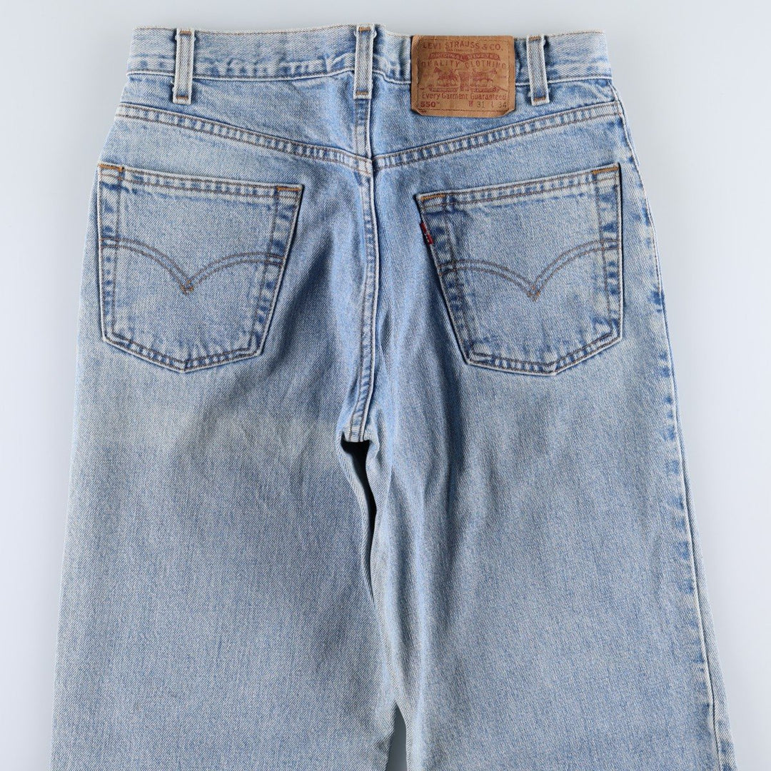 90'S Levi's 560 Relaxed Fit Tapered Denim Pants, Men's Size W31 (approx.), Vintage cotton blue type Vintage Second Hand