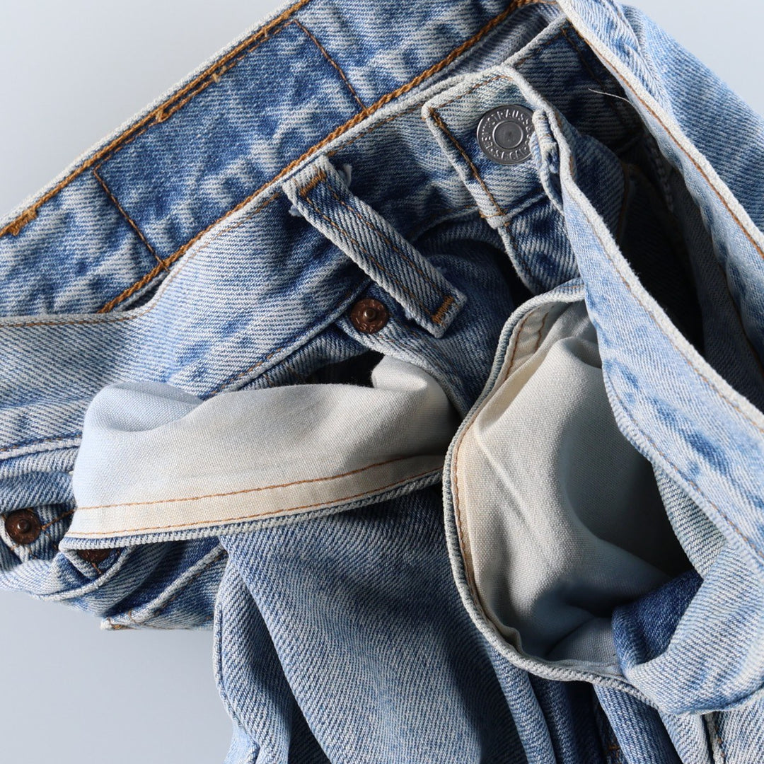 90'S Levi's 560 Relaxed Fit Tapered Denim Pants, Men's Size W31 (approx.), Vintage cotton blue type Vintage Second Hand