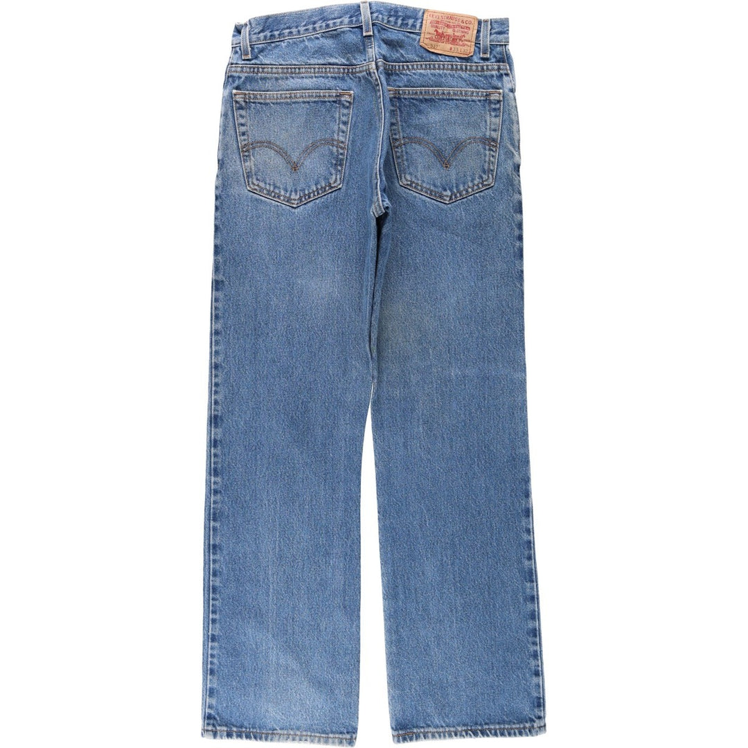 2000'S Levi's 517 Boot Cut Denim Pants, Men's Size W32 cotton blue type Vintage Second Hand