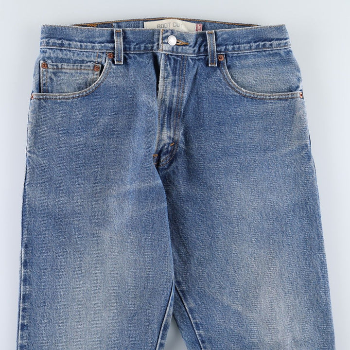 2000'S Levi's 517 Boot Cut Denim Pants, Men's Size W32 cotton blue type Vintage Second Hand