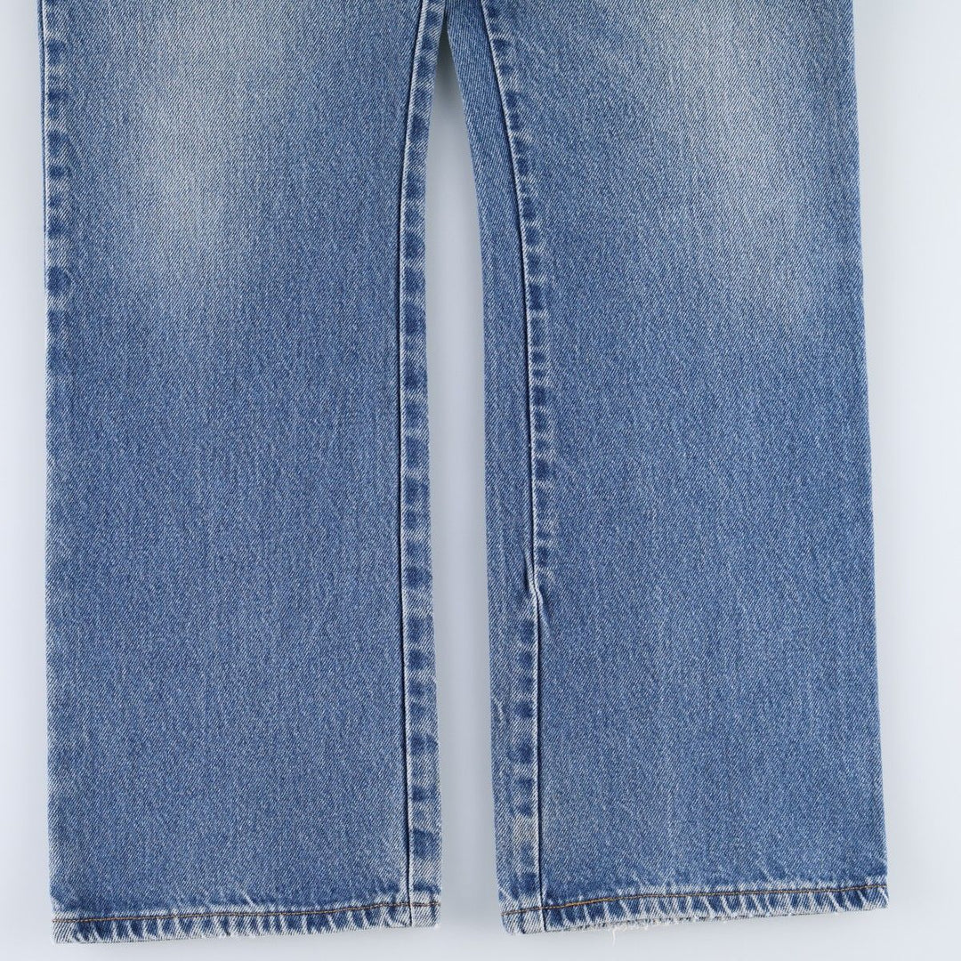 2000'S Levi's 517 Boot Cut Denim Pants, Men's Size W32 cotton blue type Vintage Second Hand