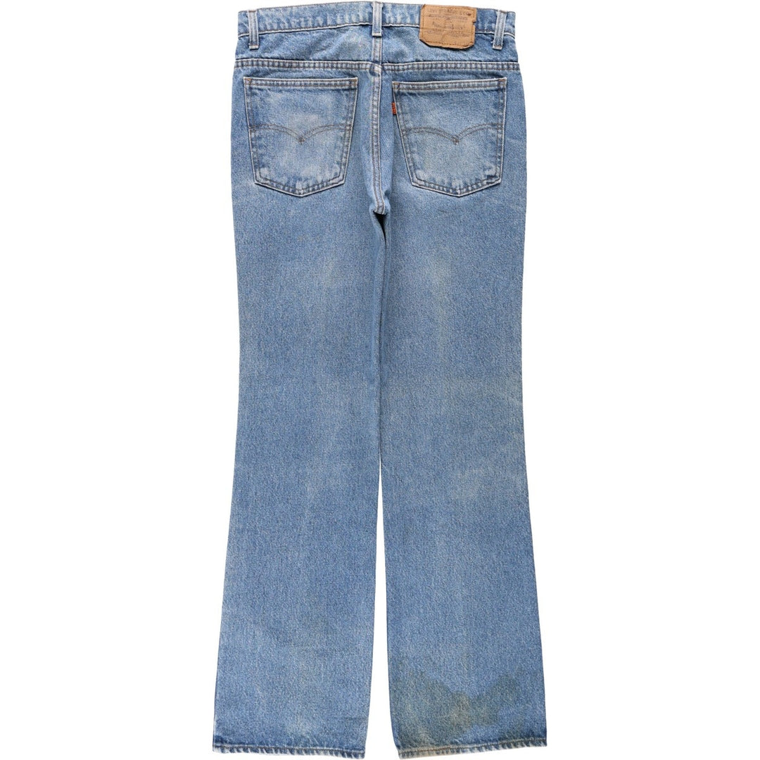 Levi's 517 Bootcut Denim Pants for Men, W31 equivalent unclear blue type Vintage Second Hand