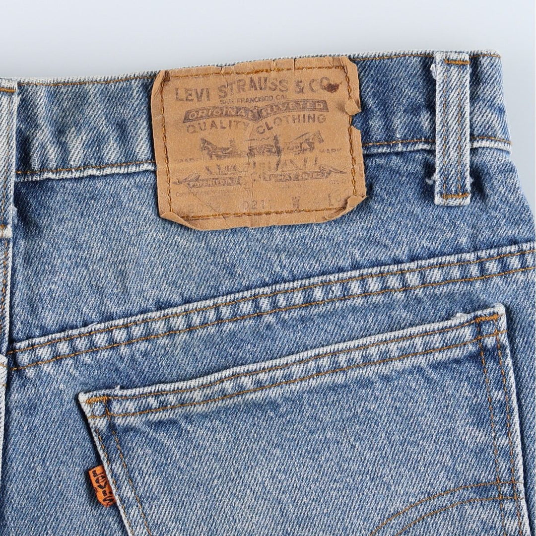 Levi's 517 Bootcut Denim Pants for Men, W31 equivalent unclear blue type Vintage Second Hand