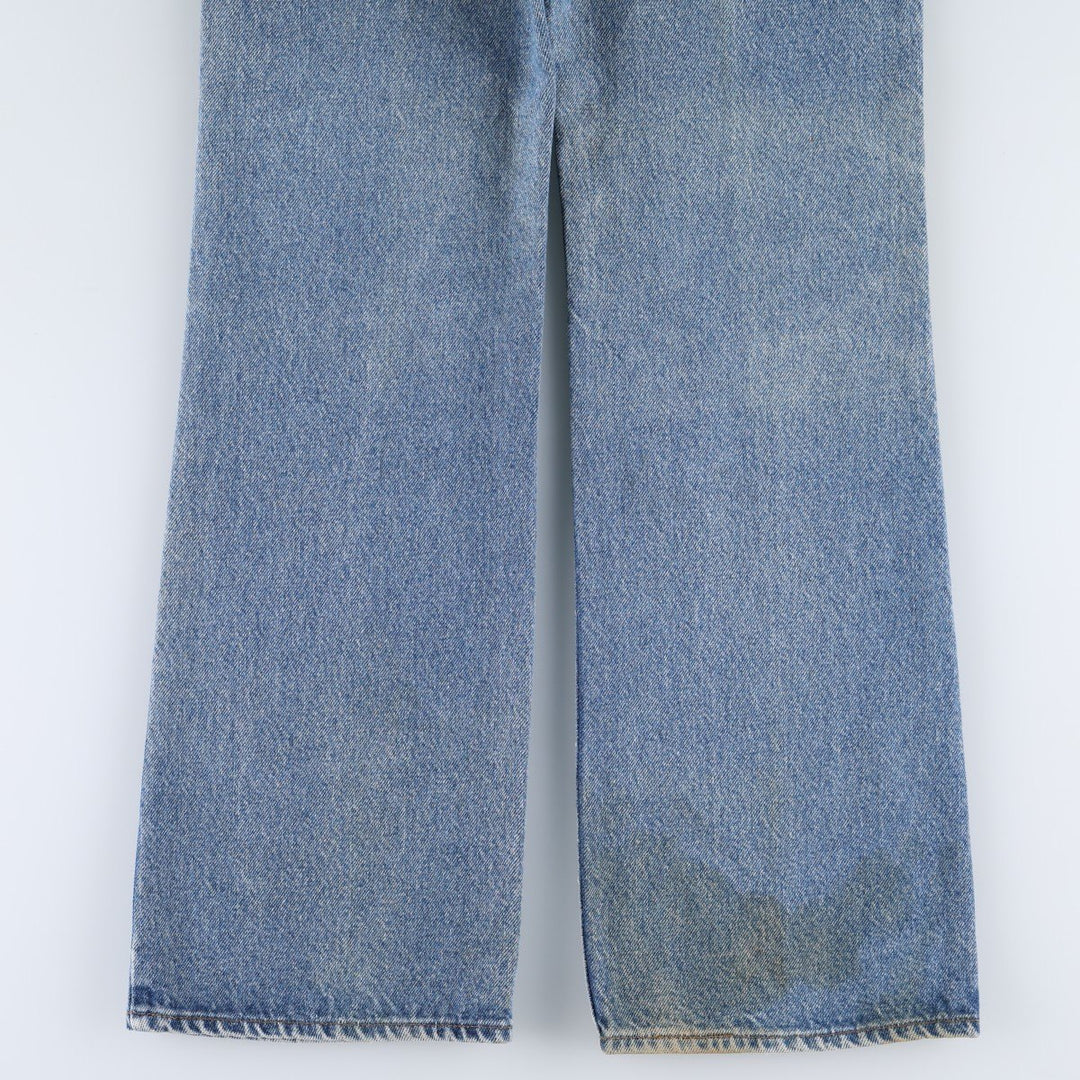 Levi's 517 Bootcut Denim Pants for Men, W31 equivalent unclear blue type Vintage Second Hand