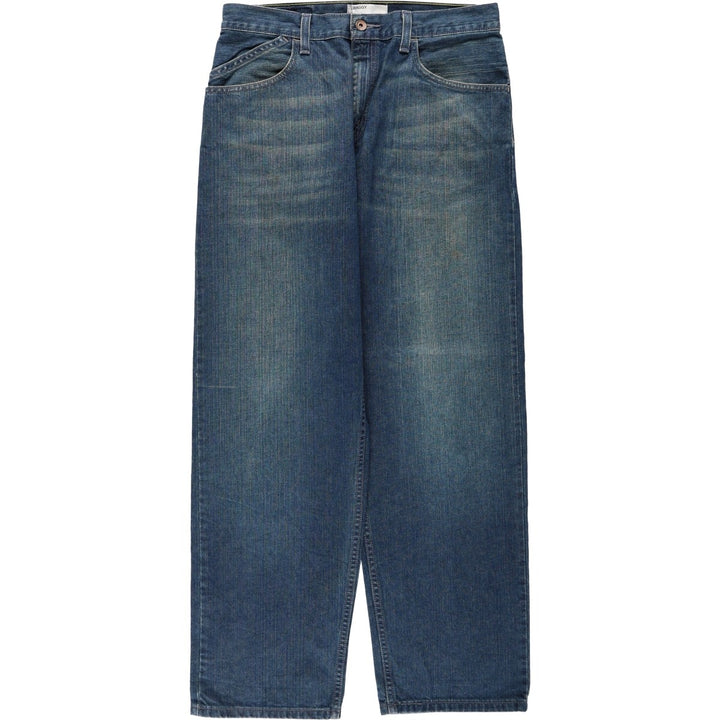 00'S Levi's SILVER TAB BAGGY tapered denim pants for men, size w31 cotton blue type Vintage Second Hand