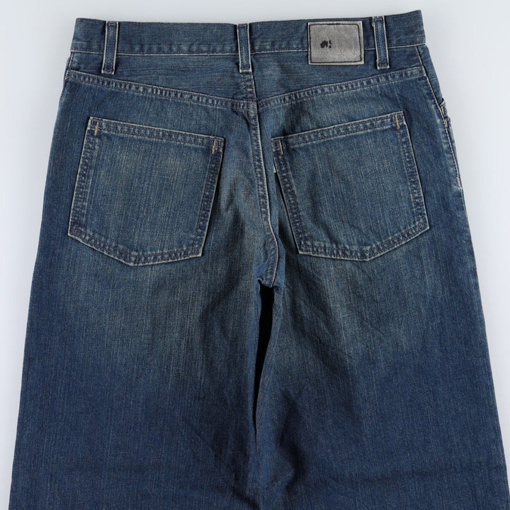 00'S Levi's SILVER TAB BAGGY tapered denim pants for men, size w31 cotton blue type Vintage Second Hand