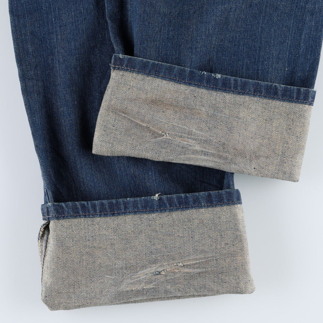 00'S Levi's SILVER TAB BAGGY tapered denim pants for men, size w31 cotton blue type Vintage Second Hand