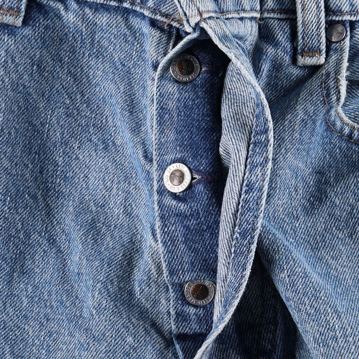 90'S Levi's Silver Tab Loose Tapered Denim Pants, Made in USA, Men's, Size W33, Vintage cotton blue type Vintage Second Hand