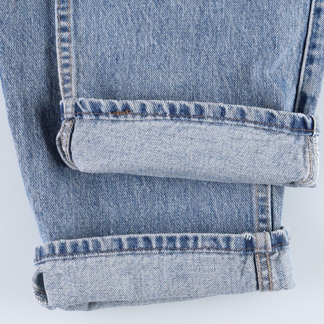 90'S Levi's Silver Tab Loose Tapered Denim Pants, Made in USA, Men's, Size W33, Vintage cotton blue type Vintage Second Hand