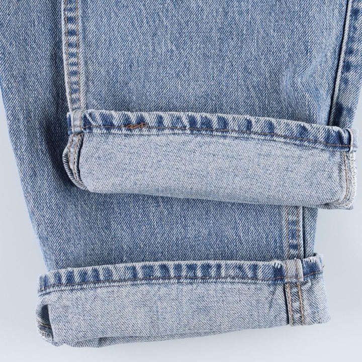90'S Levi's Silver Tab Loose Tapered Denim Pants, Made in USA, Men's, Size W33, Vintage cotton blue type Vintage Second Hand