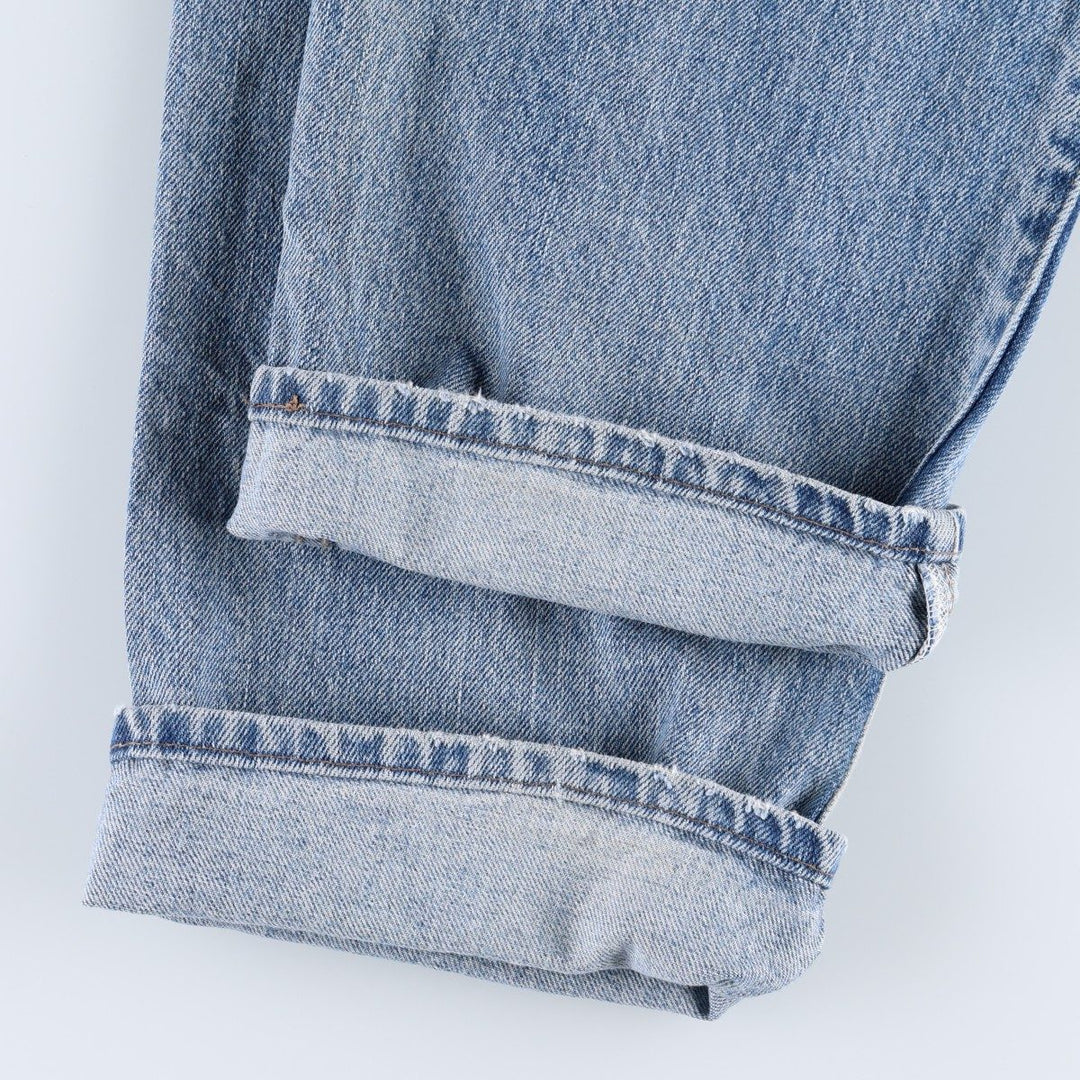 90'S Levi's Silver Tab Loose Tapered Denim Pants, Made in USA, Men's, Size W33, Vintage cotton blue type Vintage Second Hand